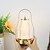 abordables Lampes de table-Lampe de table portable sans fil, lampe de chevet rechargeable par USB, lampes de table à intensité variable à 3 couleurs, lampes d&#039;extérieur étanches à LED pour jardin, terrasse, camping, bar (or)
