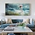 voordelige Schilderijen van mensen-handgeschilderd modern abstract canvas schilderij dame in het wit bij de zee kunst mooie vrouw portret schilderijen woondecoratie voor woonkamer geen lijst