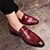 billiga Halvformell-blå och röda krokodilpräglade loafers i konstläder för män – elegant slip-on design med metallaccent för högtidlig klädsel och affärskläder