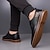 economico Semi-formale-scarpe casual da uomo in similpelle oxford blu navy con design allacciato, comode ed eleganti per l&#039;uso quotidiano