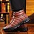 baratos Inverno e botas de neve-botas de caminhada masculinas de couro sintético marrom com forro de pelúcia – calçados de inverno duráveis para aventuras ao ar livre
