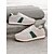voordelige Damessneakers-retro-geïnspireerde groene suède sneakers voor dames met rubberen zool - comfortabel en stijlvol voor dagelijks gebruik