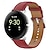 billige Andre urbånd-Smartwatch bånd Kompatibel med Google Pixel Watch Smartwatch Rem Justerbar Solo loop Læderrem Udskiftning Armbånd