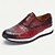 ieftine Adidași din piele premium-pantofi oxford din piele roșie cu model de crocodil pentru bărbați – piele de vacă premium cu design cu șireturi și talpă modernă
