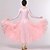 billige Ballroomkjoler-Ballroom-dans Kjole Tvinning Krystall / Rhinestone Strå Dame Ytelse Fest Langermet Netting Spandex Organza