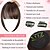 preiswerte Stirn-Pony-Stirn-Pony Glatt Synthetische Haare Damen