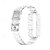 billige Andre klokkebånd-Reim til Smartklokke Kompatibel med Xiaomi Mi Band 6 NFC Mi Band 5 NFC Smartklokke Stropp Justerbar Solo loop Sportsrem Erstatning Armbånd