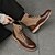 baratos Botas de cano curto-botins masculinos de dois tons com cadarço | design em couro sintético e camurça para uso casual e ao ar livre