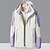 halpa Fleece ja 3 in 1 takit-Naisten Softshell-takki Vaellustakki Talvi ulko- Väripalikka Pidä lämpimänä Fleece-vuori Tuulenkestävä Vedenkestävä 3-in-1-takki Kevyt takki Tuulitakki takki Matkailu Vaalea vaaleanpunainen Valkoinen