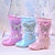 abordables Bottes enfants-Fille Bottes Bottes décontractées Chaussures habillées Bottes mi-mollet Botillons Cuir Respirabilité Ne glisse pas Augmenter la hauteur Chaussures de princesse Grands enfants (7 ans et +) Petits