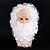 levne Syntetické trendy paruky-Santa Claus vousy a paruka set bílé vousy a paruka kudrnaté vánoční kostým paruka pro muže