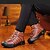 baratos Inverno e botas de neve-botas de caminhada masculinas de couro sintético marrom com forro de pelúcia – calçados de inverno duráveis para aventuras ao ar livre