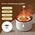 cheap Humidifiers &amp; Dehumidifiers-Volcanic Flame Aroma Essential Oil Diffuser Jellyfish Smoke Ring Air Humidifier Ultrasonic Atomizing Sprayer Home Purifier