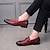 abordables Semi-formel-mocassins en similicuir à motif crocodile rouge pour hommes – chaussures à enfiler de luxe avec boucle en métal élégante pour une tenue formelle et professionnelle