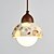 economico Luci a sospensione-lampada a sospensione in terrazzo wabi-sabi emisfero rotondo cemento legno massello lampada a sospensione a 1 luce 85-265v