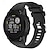 baratos Relógios Garmin-Pulseiras de Relógio para Garmin Garmin Instint Silicone Substituição Alça com ferramenta de remoção Ajustável Pulseira Esportiva Pulseira