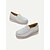 billiga Lätta damskor-slip-on loafers i mocka för kvinnor med plattformssula – bekväma vardagsskor med halkfritt grepp