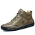 preiswerte Stiefeletten-lässige High-Top-Stiefel aus Kunstleder für Herren mit Nahtdetails, strapazierfähiger Sohle und Schnürdesign – perfekt für Outdoor-Abenteuer und Komfort im Alltag