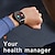 abordables Relojes inteligentes-iMosi ET492 Reloj inteligente 1.43 pulgada Smartwatch Reloj elegante Bluetooth ECG + PPG Monitoreo de temperatura Podómetro Compatible con Android iOS Mujer Hombre Llamadas con Manos Libres