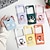 abordables Carcasas Samsung-teléfono Funda Para Z Flip 7 Z Flip 6 Z Flip 5 Z Flip 4 Z Flip 3 Hebilla de anillo Antigolpes Retro TPU Silicona