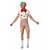 abordables Déguisements pour hommes-Cirque Joker Clown Costume de Carnaval Fierté Arc-en-ciel Tenues Costume Adulte Homme Cosplay Performance Défilé de la Fierté Mois des Fiertés Halloween Carnaval Mardi Gras Costume de carnaval facile