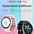 abordables Relojes inteligentes-Reloj inteligente ZL02C Pro para damas llamadas por Bluetooth responder dial de 1.28 pulgadas rastreador de fitness deportivo de voz AI reloj inteligente de moda para hombres y mujeres