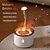 cheap Humidifiers &amp; Dehumidifiers-Volcanic Flame Aroma Essential Oil Diffuser Jellyfish Smoke Ring Air Humidifier Ultrasonic Atomizing Sprayer Home Purifier