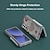 levne Pouzdra pro Samsung-telefon Carcasă Pro Z Fold 6 Pouzdro na peněženku se stojánkem Držák na tužky Nárazuvzdorné Retro TPU PC