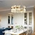 billige Ring &amp; Rund Design-krystalstang led lysekrone post moderne pendel lysarmatur luksus moderne krystal led lysekrone 60cm 110-240v