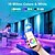 abordables Lumières intelligentes-Ampoules LED intelligentes RVB E26/E27 – 10 W à changement de couleur, intensité variable via Wi-Fi, fonctionne avec Alexa &amp;Google 4 pièces