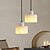 economico Luci a sospensione-lampada a sospensione creativa wabi-sabi in marmo alabastro altezza regolabile con base e27 lampada a sospensione 110-240v 14cm