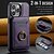 preiswerte Handyhülle für iPhone-Handy Hülle Handyhüllen Für iPhone 16 15 14 Pro Max Plus iPhone 13 12 Pro Max Rückseite Mit Ständer Magnetisch Unterstützt kabelloses Laden Retro TPU PU-Leder