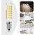 baratos Lâmpadas LED em Forma de Espiga-e14 lâmpada led 7w substituição de lâmpada 70w lâmpadas halógenas ângulo de feixe de 360 para lustre lâmpada de parede lâmpada de mesa 5 peças