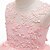 abordables Robes à Fleurs pour Filles-Robe de Demoiselle d&#039;Honneur Fille enfants Fille Robe de princesse Utilisation Mariage Soirée Elégant Magnifique Maille Couleur unie Sans Manches Col Ras du Cou Blanche Rose Claire 4 ans et +