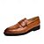 billiga Halvformell-blå och röda krokodilpräglade loafers i konstläder för män – elegant slip-on design med metallaccent för högtidlig klädsel och affärskläder