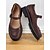 economico Anni &amp;#39;80-scarpe mary jane marroni da donna con dettagli brogue, cinturino con fibbia e suola spessa antiscivolo: calzature casual retrò da indossare tutti i giorni