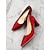 abordables Semiformal-Zapatos de tacón de bloque con punta puntiaguda de charol sintético verde brillante: elegantes zapatos formales para mujer