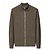 voordelige Heren Elite Truien &amp; Cardigans-Voor heren Kasjmier Trui met rits breien Effen Kleur Coltrui Kerstmis Gebreid School Kerstmis Kleding Herfst Winter Zwart Bruin S M L