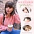 preiswerte Stirn-Pony-Stirn-Pony Glatt Synthetische Haare Damen