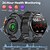 economico Smartwatch-k66 smart watch uomo torcia bluetooth chiamata 1.85 pollici 128mb memoria 730mah grande batteria led luce sport all&#039;aria aperta smartwatch