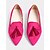 economico Ballerine da donna-mocassini con nappine rosa a punta da donna – eleganti ballerine slip-on per outfit casual e da ufficio