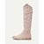 billiga Slouch Boots-knähöga kängor i mocka för kvinnor med spänne - ledig platt klack för vardags- och höstmode