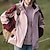economico Fleece &amp; Giacche 3 in 1-Per donna Giacca Softshell Giubbino da escursione Inverno All&#039;aperto Tenere al caldo Fodera di vello Antivento Resistente all&#039;acqua Giacca 3 in 1 Giacche in pile Giacca a vento Viaggi Rosa chiaro