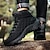 cheap Hiking Boots-Men&#039;s Quilted Hiking Boots - Lightweight, Waterproof, Non-Slip Sole, High-Top Design, Ideal for Outdoor Adventures