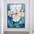 economico Quadri astratti-dipinto a mano grande dipinto astratto di fiori su tela dipinto texture blu dipinto floreale rosa navy arte da parete per la stanza arredamento per la casa per soggiorno senza cornice