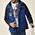economico Fleece &amp; Giacche 3 in 1-Per uomo Giacca Softshell Giubbino da escursione Inverno All&#039;aperto Color Block Antivento Resistente all&#039;acqua Giacca 3 in 1 Giacca a vento Viaggi Nero Avorio Blu marino Arancione