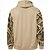 abordables Sudaderas de Caza-Hombre Perro Bandera estadounidense de los Estados Unidos Pato Sudadera vaquero Casual Manga Larga Con Capucha Deporte Ropa de calle Marrón Claro Marrón Bolsillo Impresión 3D Otoño Invierno Diseñador