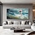 voordelige Schilderijen van mensen-handgeschilderd modern abstract canvas schilderij dame in het wit bij de zee kunst mooie vrouw portret schilderijen woondecoratie voor woonkamer geen lijst