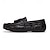 cheap Loafers-Men's Burgundy Crocodile Pattern Loafers with Tassel Detail and Non-Slip Sole - Luxury Slip-On Shoes for Casual and Formal Wear