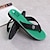 preiswerte Lässige Sandalen-Schwarze Flip-Flop-Sandalen für Herren mit gepolsterter Sohle – bequemes, lässiges Schuhwerk für Strand und Sommer